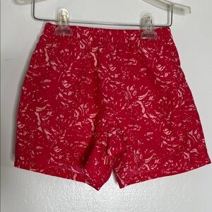 The north face women’s  swim XS Shorts  pink and white